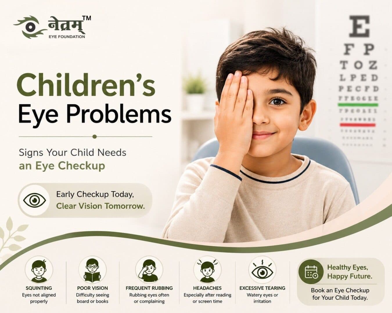 Children's Eye Problems – Signs Your Child Needs an Eye Checkup